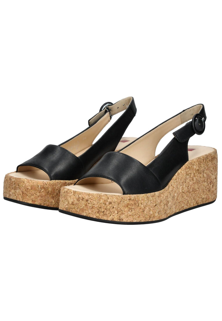 Högl Sandalen Leder Schwarz