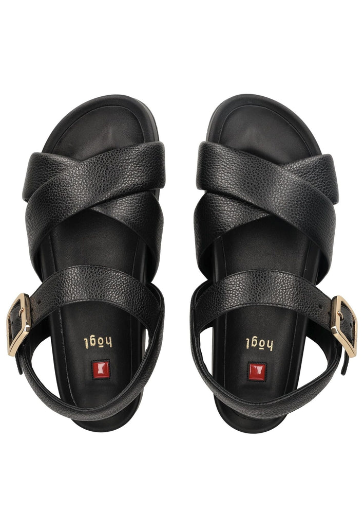 Högl Sandalen Leder Schwarz