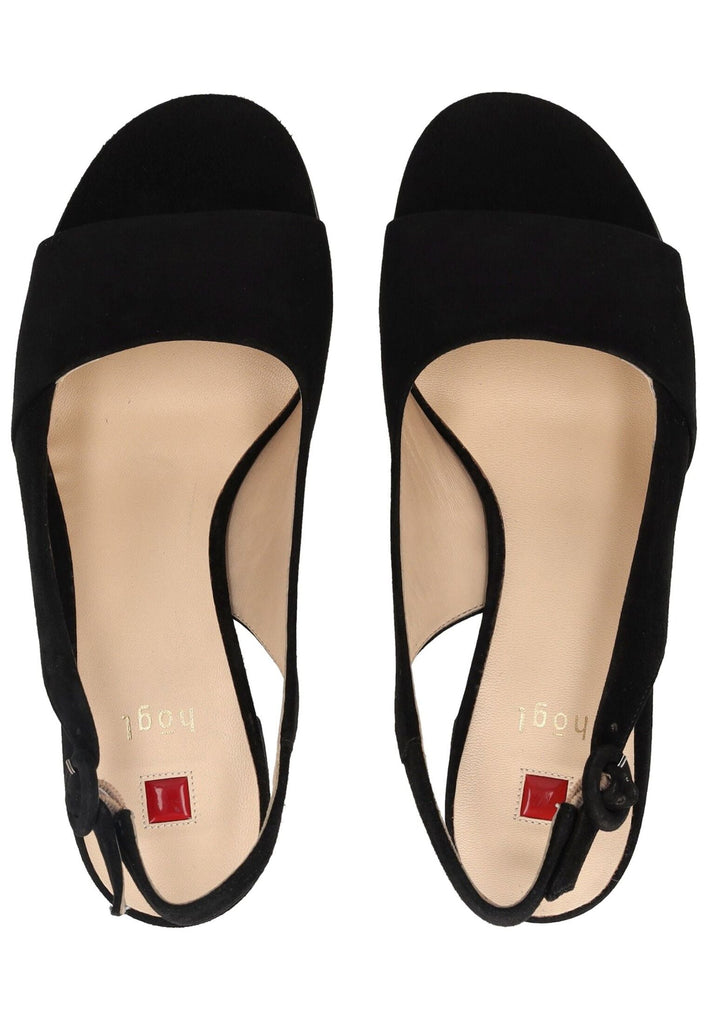 Högl Sandalen Leder Schwarz