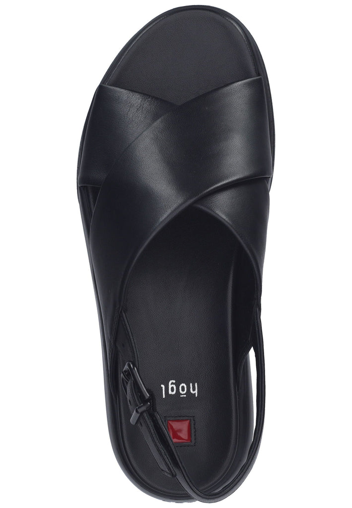 Högl Sandalen Leder Schwarz