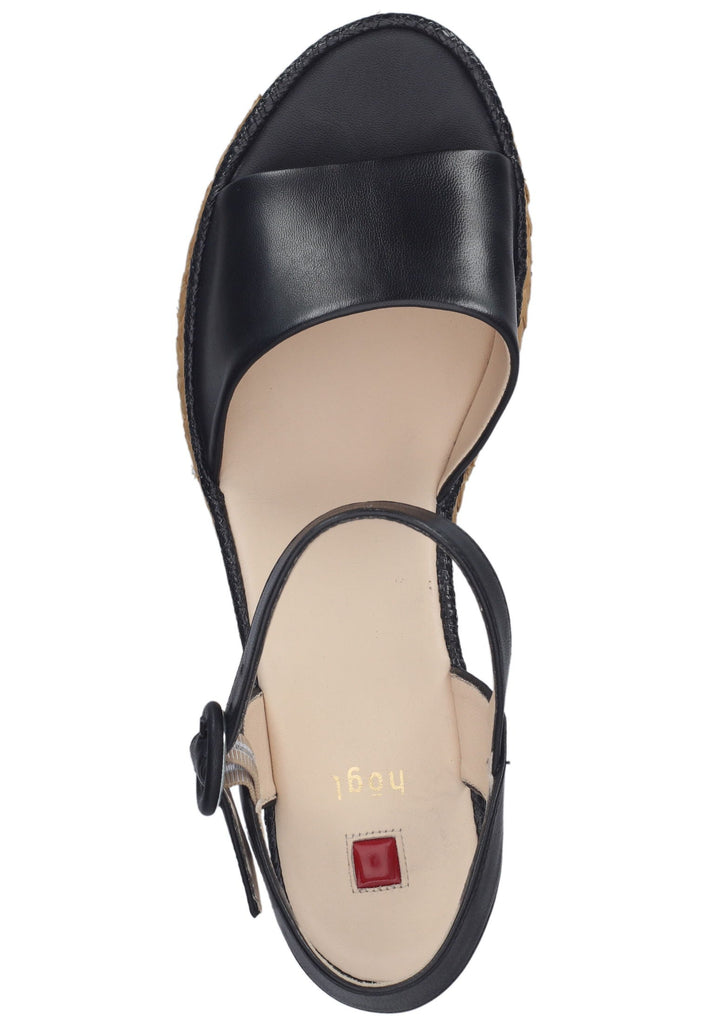 Högl Sandalen Leder Schwarz