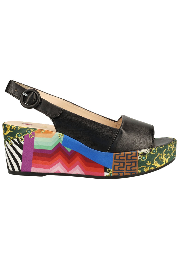 Högl Sandalen Leder Schwarz