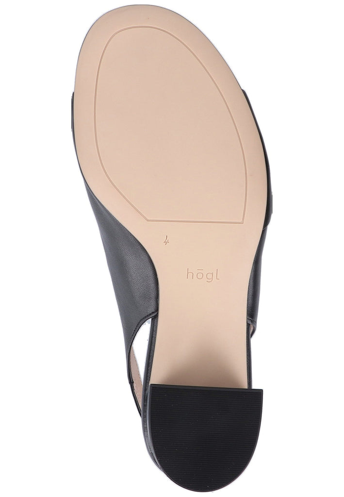 Högl Sandalen Leder Schwarz