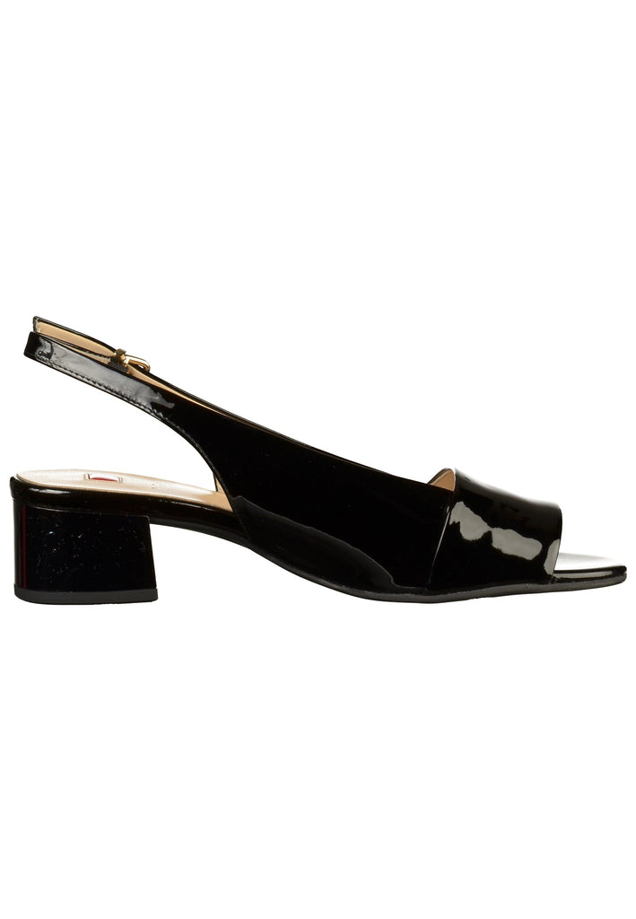 Högl Sandalen Leder Schwarz