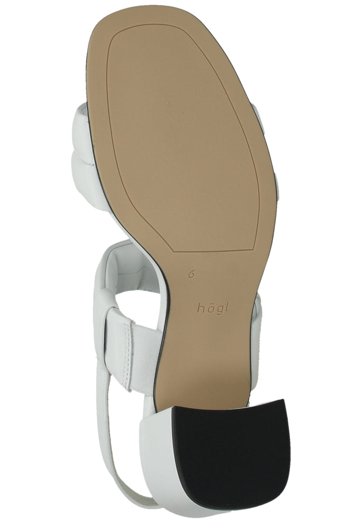 Högl Sandalen Leder Weiß