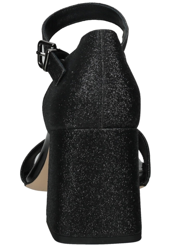 Högl Sandalen Lederimitat Schwarz