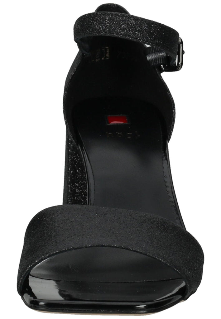Högl Sandalen Lederimitat Schwarz