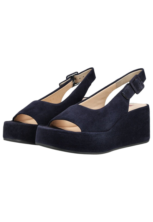 Högl Sandalen Veloursleder Dunkelblau