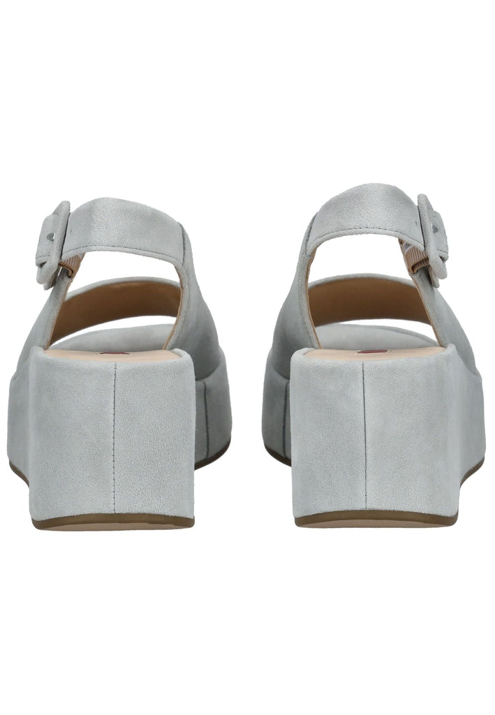 Högl Sandalen Veloursleder Hellblau