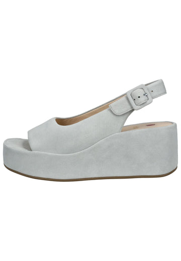 Högl Sandalen Veloursleder Hellblau