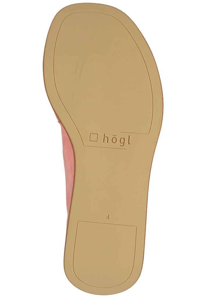 Högl Sandalen Veloursleder Hellpink