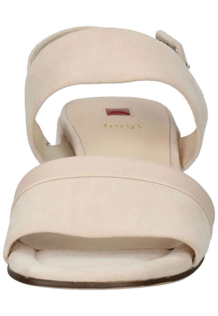 Högl Sandalen Veloursleder Nude