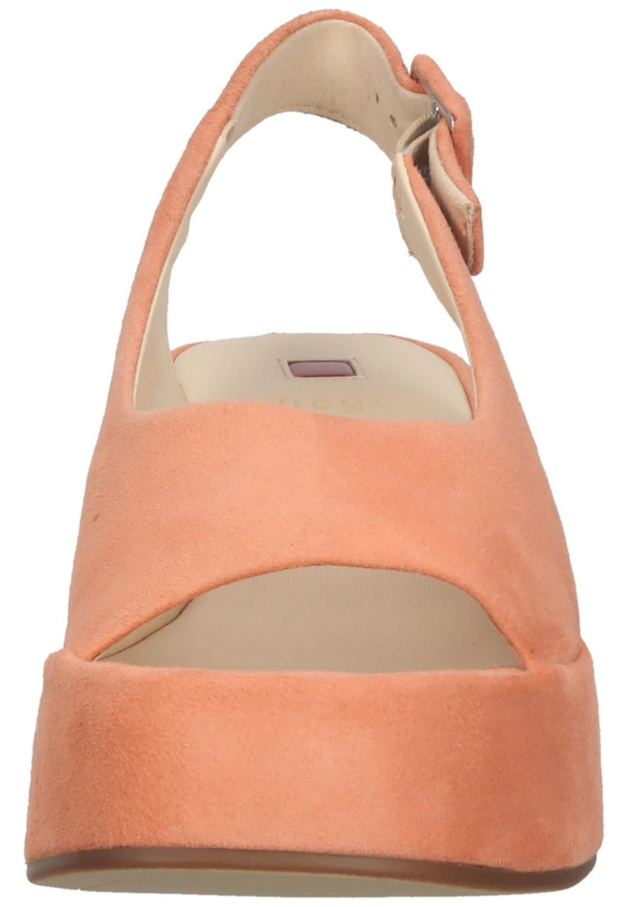 Högl Sandalen Veloursleder Orange