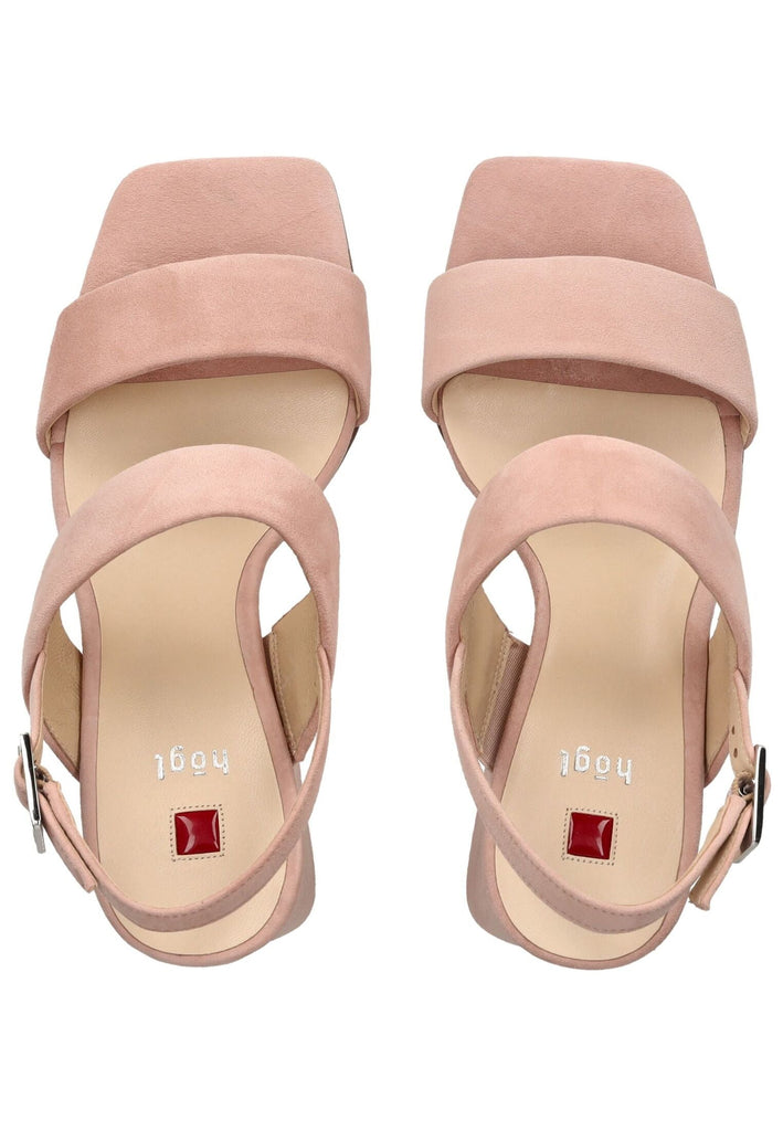 Högl Sandalen Veloursleder Powder