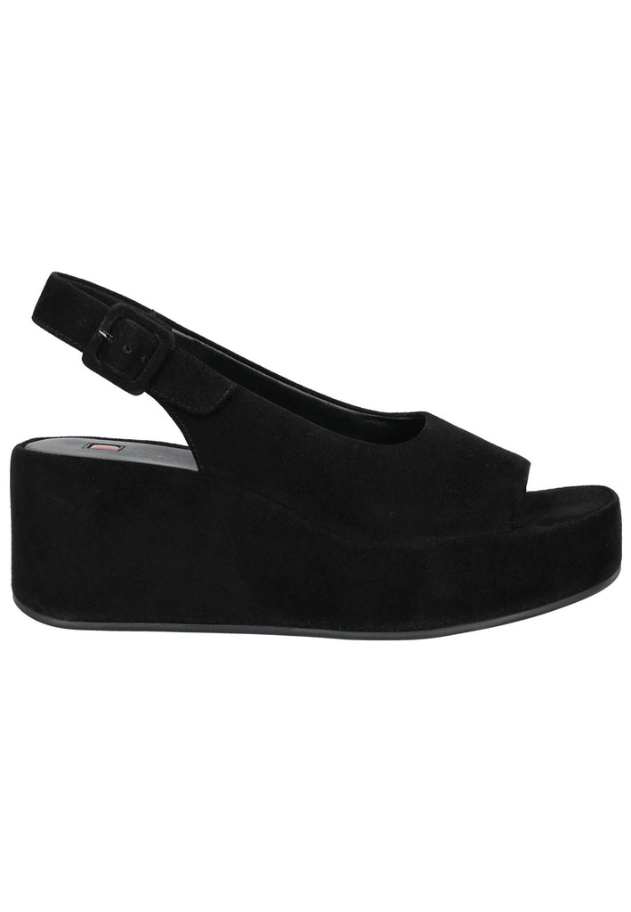 Högl Sandalen Veloursleder Schwarz