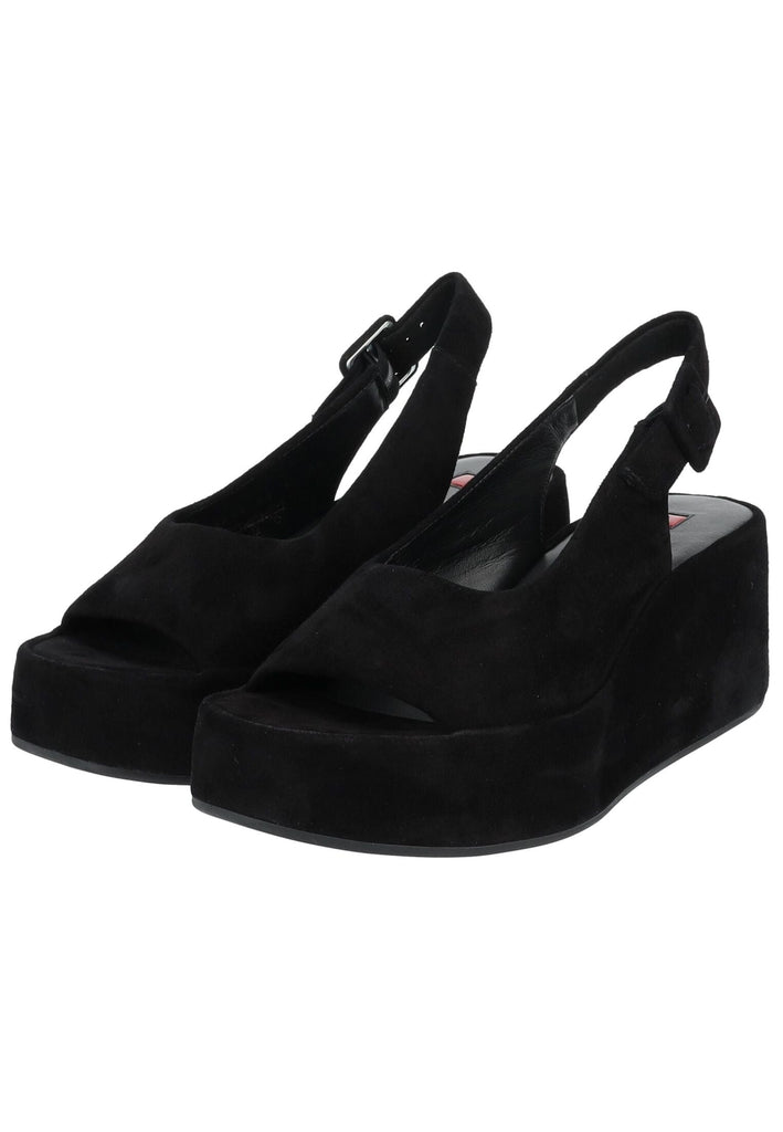 Högl Sandalen Veloursleder Schwarz