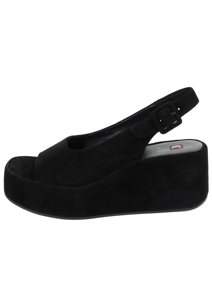 Högl Sandalen Veloursleder Schwarz