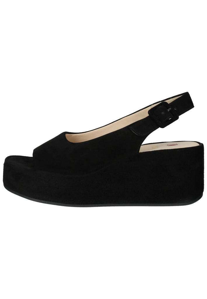 Högl Sandalen Veloursleder Schwarz