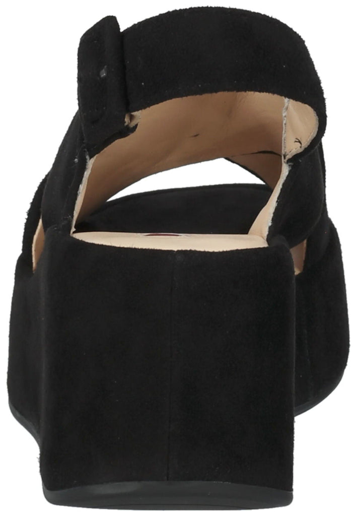 Högl Sandalen Veloursleder Schwarz