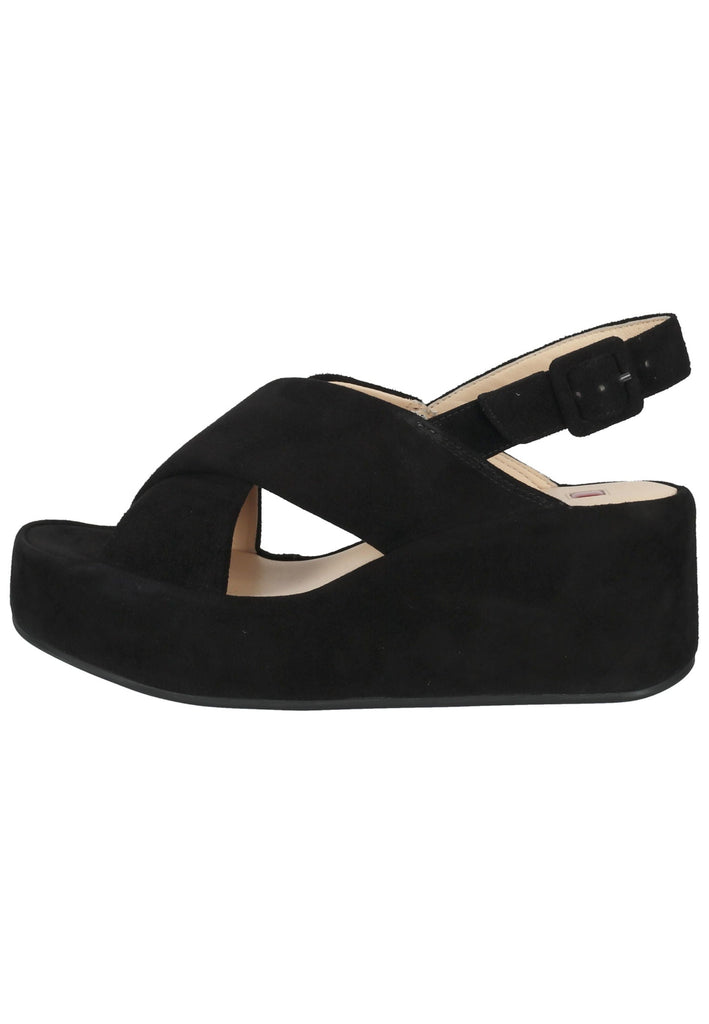 Högl Sandalen Veloursleder Schwarz