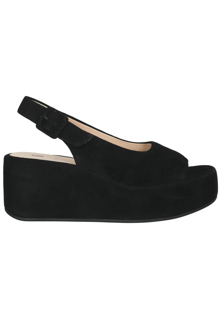 Högl Sandalen Veloursleder Schwarz