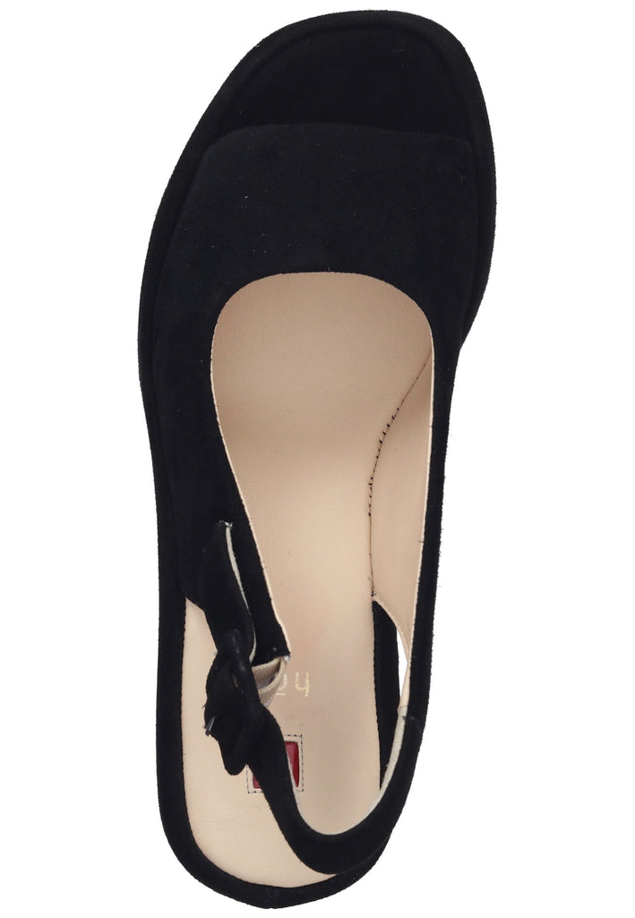 Högl Sandalen Veloursleder Schwarz