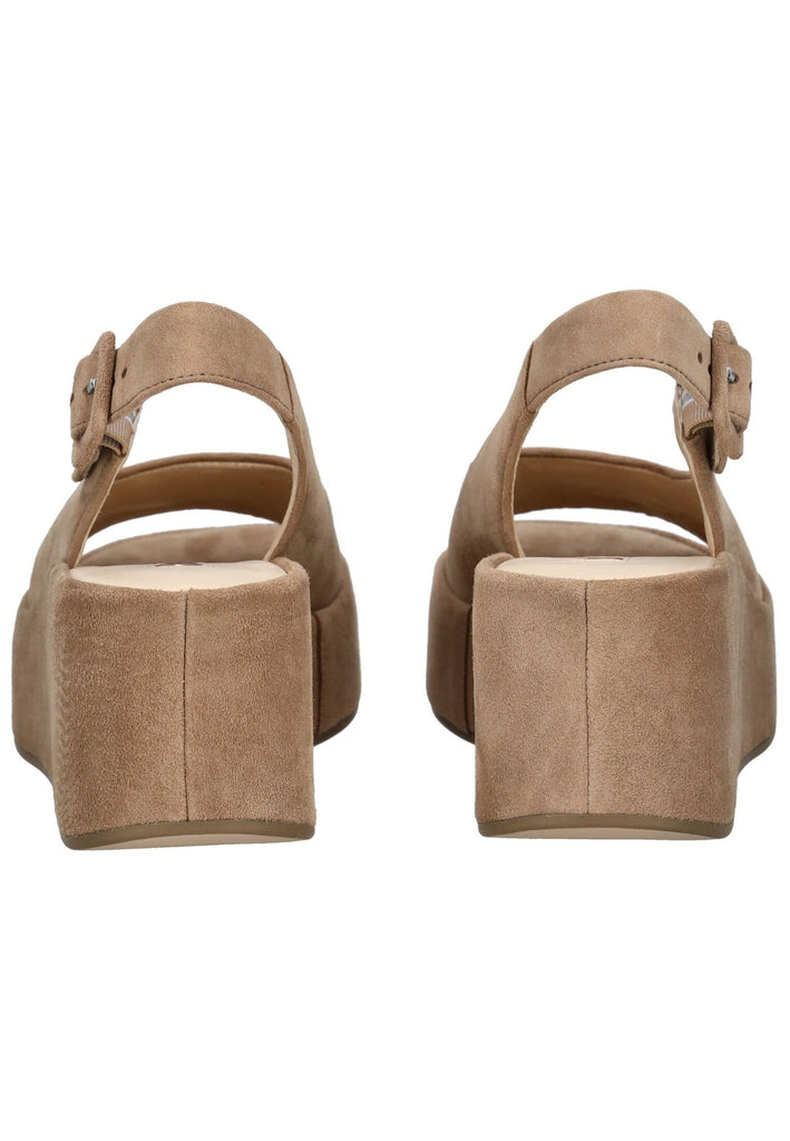 Högl Sandalen Veloursleder Taupe