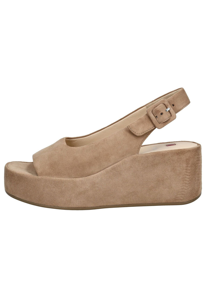 Högl Sandalen Veloursleder Taupe