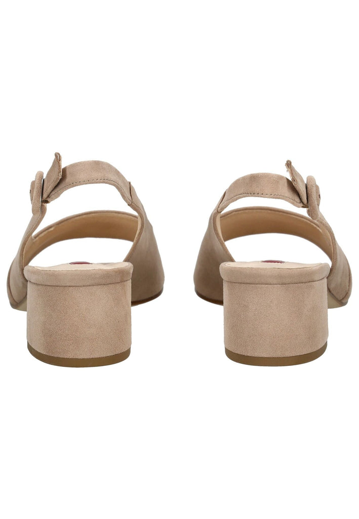 Högl Sandalen Veloursleder Taupe