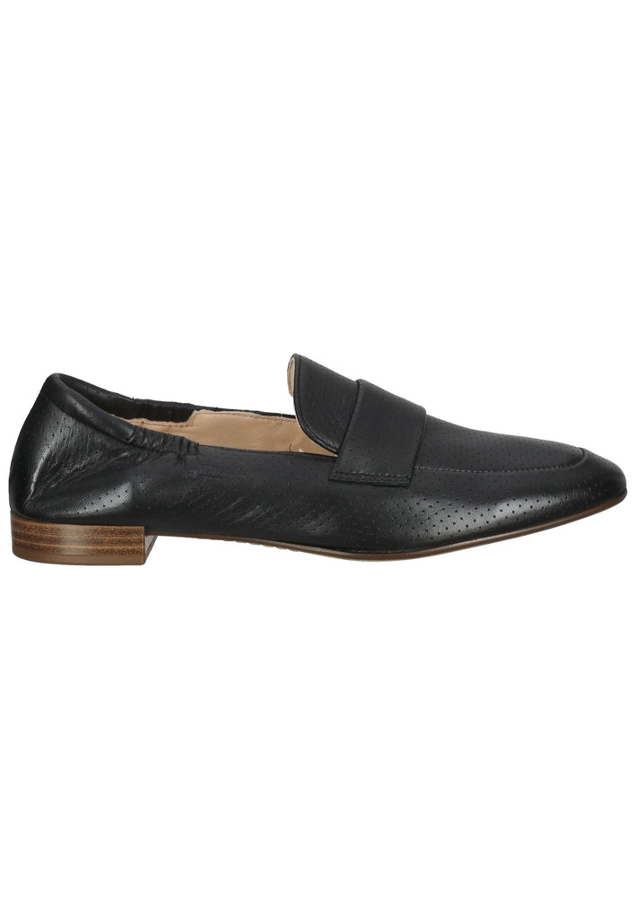 Högl Slipper Glattleder Schwarz