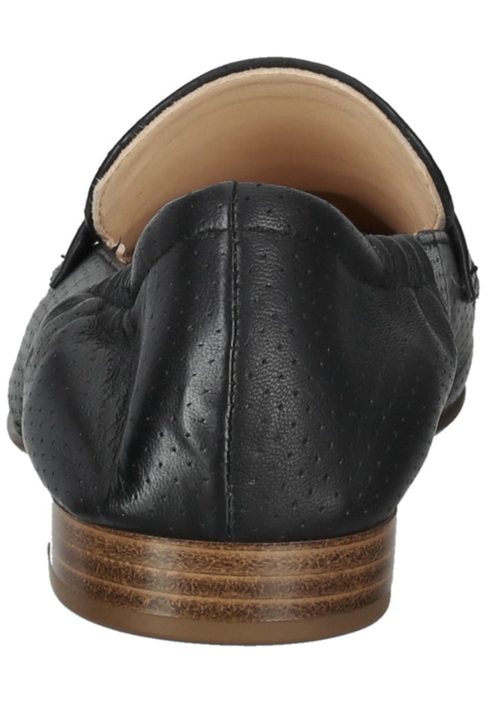 Högl Slipper Glattleder Schwarz