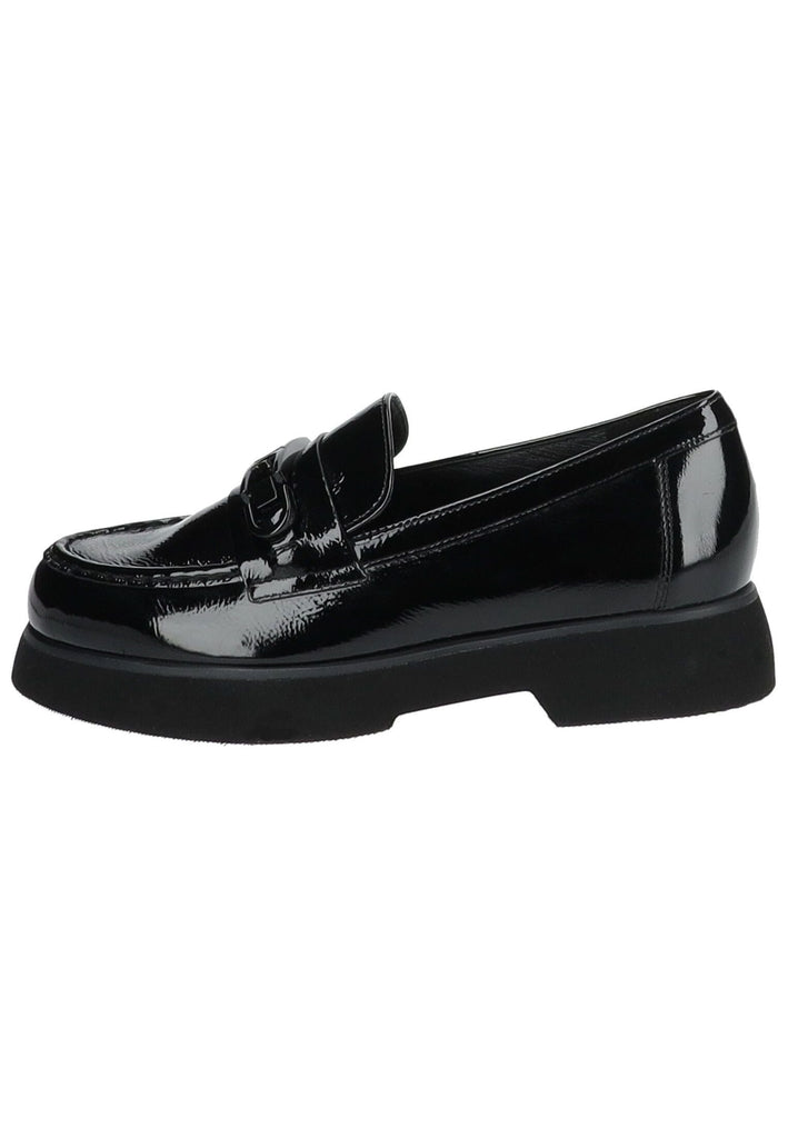 Slipper Högl Slipper Leder Schwarz Lack