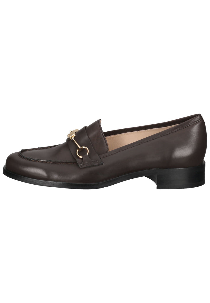 Slipper Högl Slipper Veloursleder Dunkelbraun