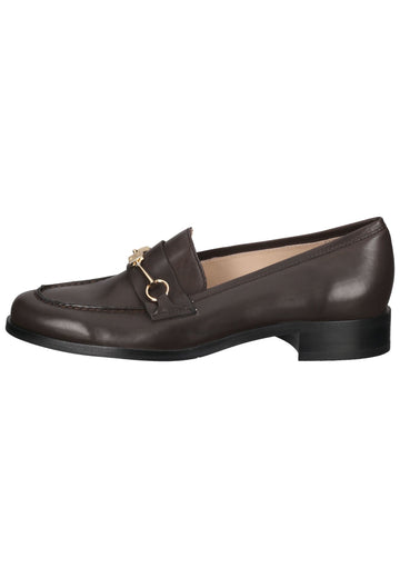 Slipper Högl Slipper Veloursleder Dunkelbraun