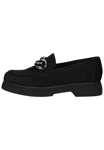 Slipper Högl Slipper Veloursleder Schwarz