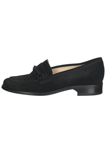 Slipper Högl Slipper Veloursleder Schwarz