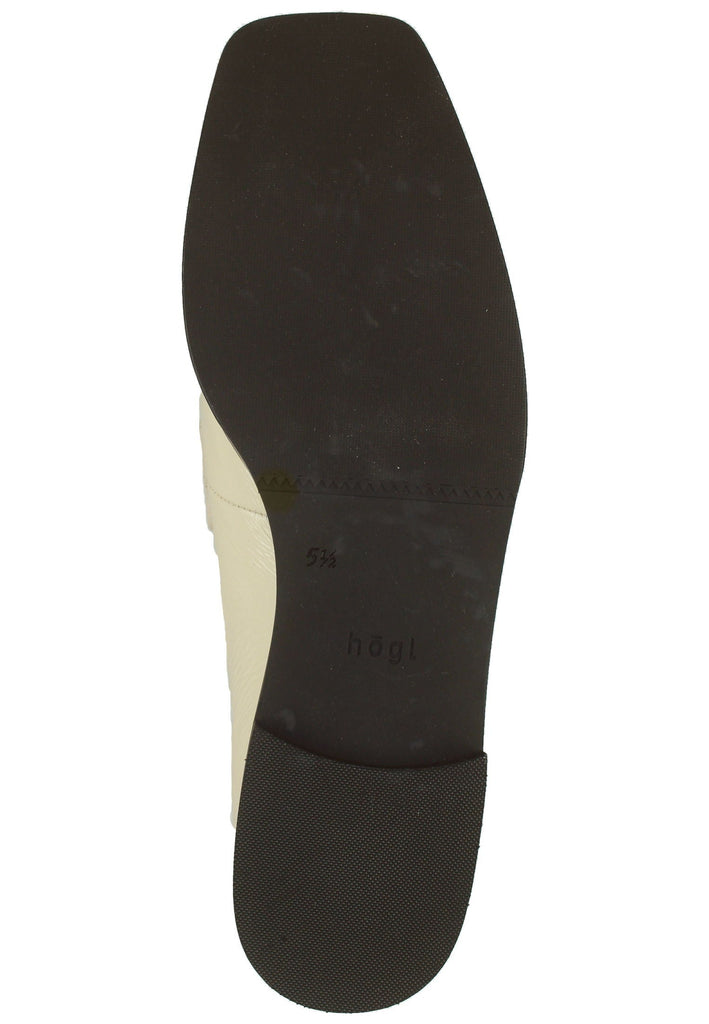 Högl Slipper Leder Beige