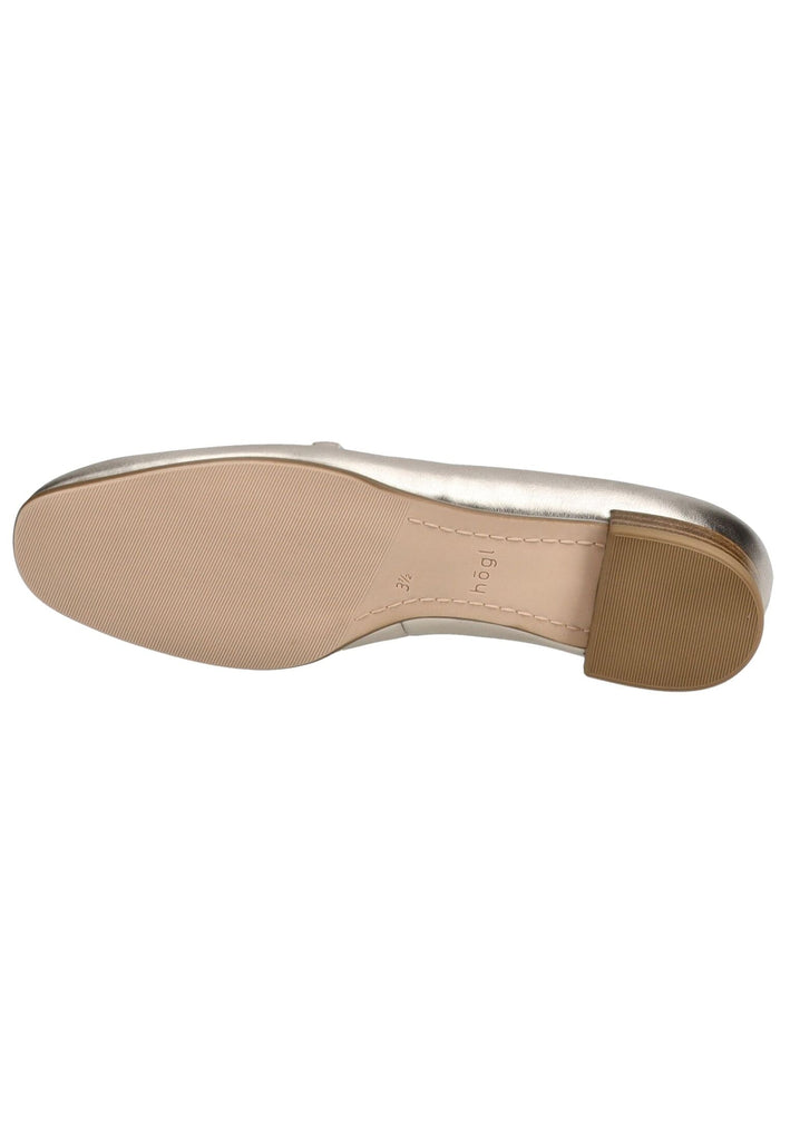 Högl Slipper Leder Bronze