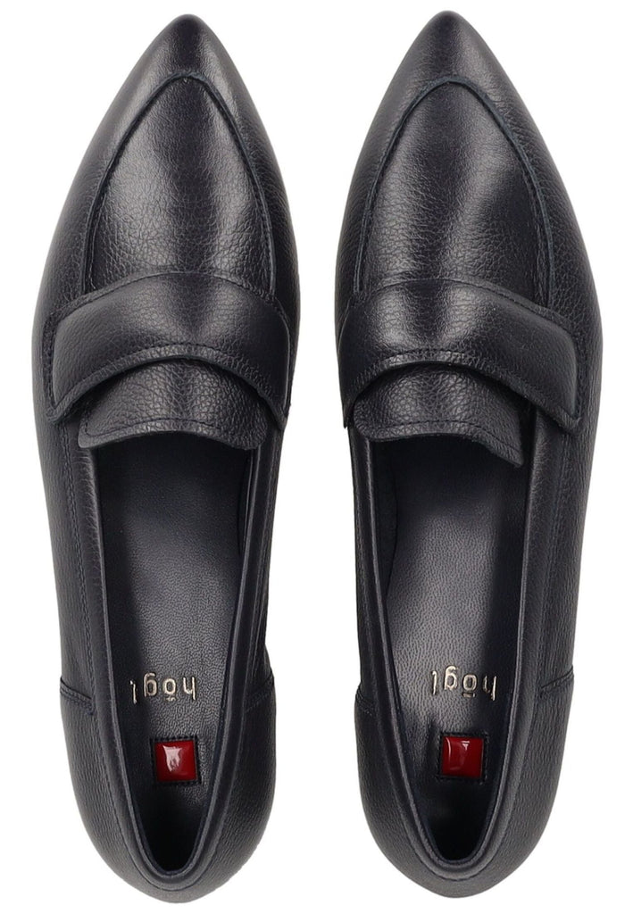 Högl Slipper Leder Dunkelblau
