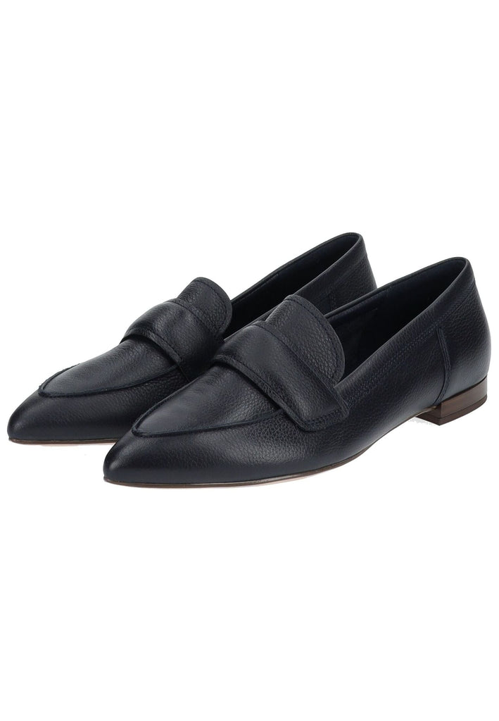 Högl Slipper Leder Dunkelblau