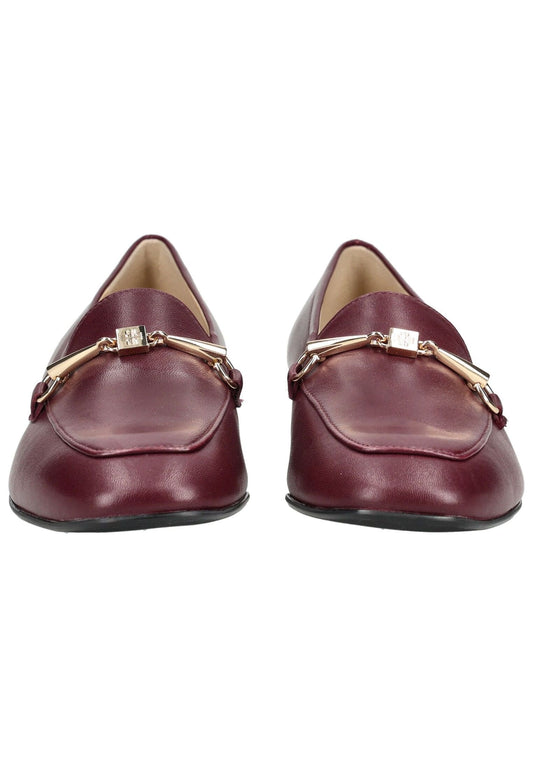 Högl Slipper Leder Mittelbraun