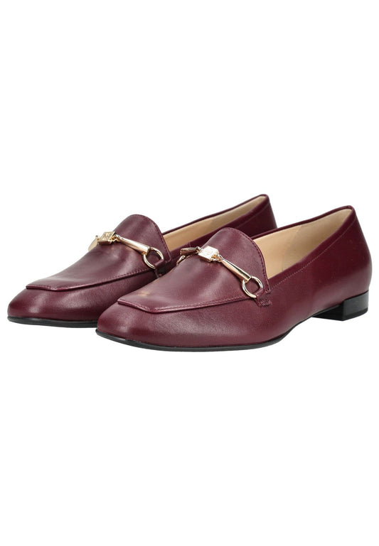 Högl Slipper Leder Mittelbraun