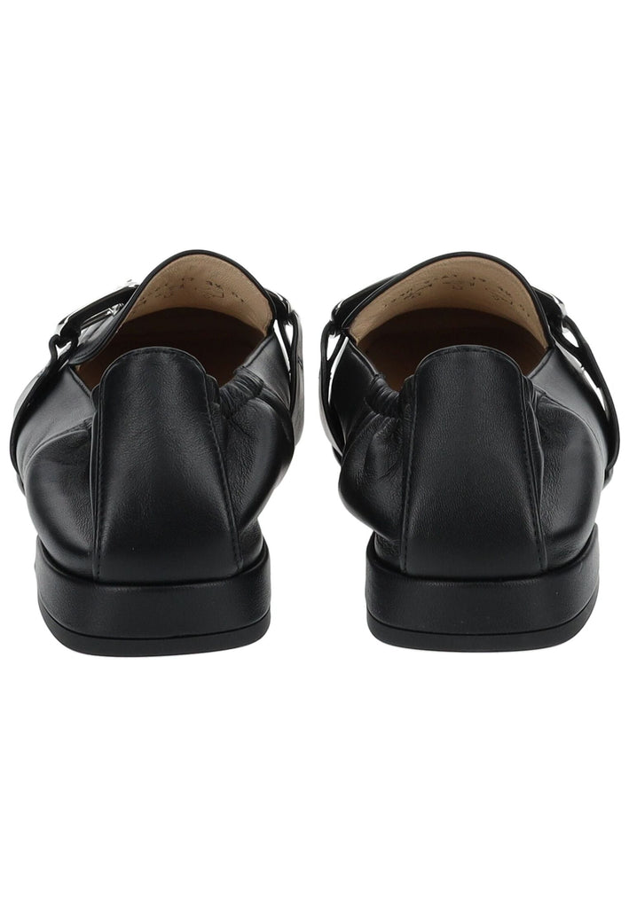 Högl Slipper Leder Schwarz