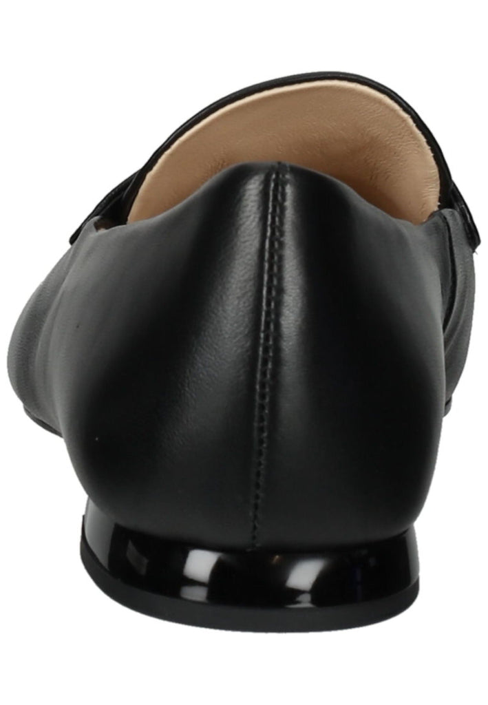 Högl Slipper Leder Schwarz