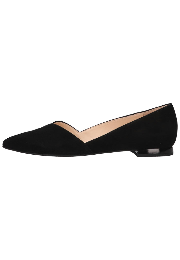 Högl Slipper Leder Schwarz