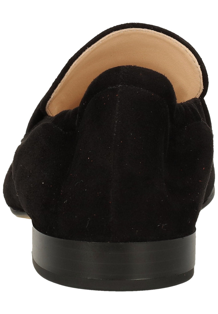 Högl Slipper Leder Schwarz