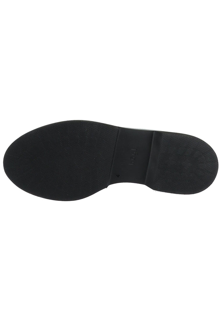 Högl Slipper Leder Schwarz Lack