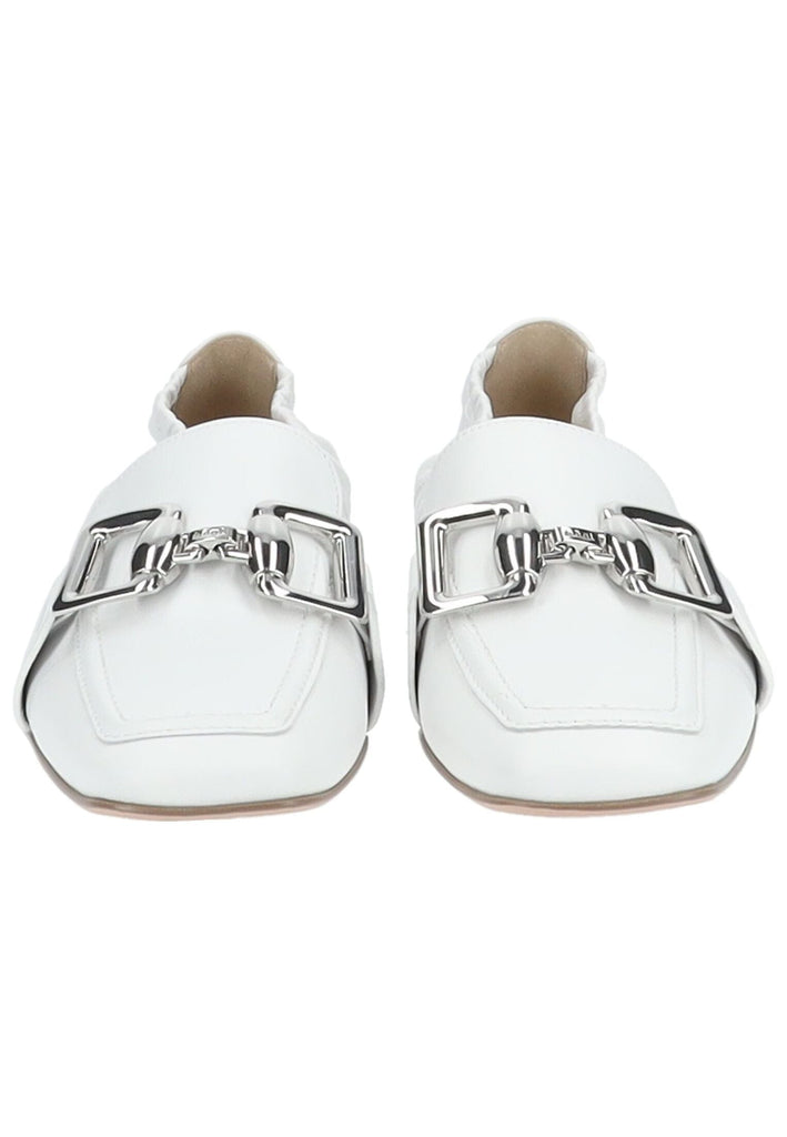 Högl Slipper Leder Weiß