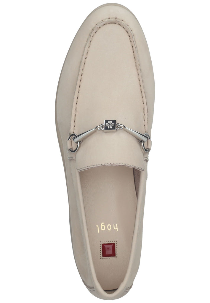 Högl Slipper Nubukleder Taupe