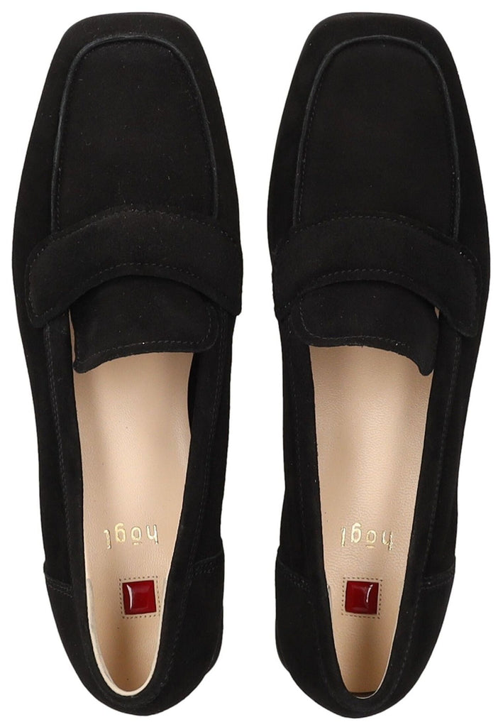 Högl Slipper Samt Schwarz
